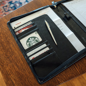 Branded Leather Padfolio