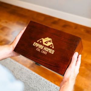 Branded Santa Fe Wine Glass - Box Set