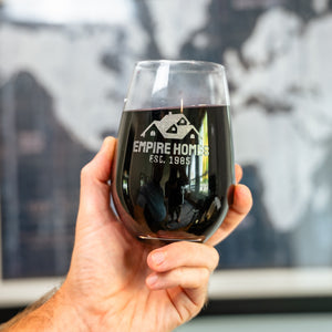 Branded Santa Fe Wine Glass - Box Set