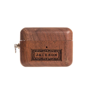 Walnut AirPods Case- Classic Swanky Badger AirPods Pro