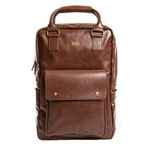 Laptop Backpack - Executive Swanky Badger Front Only