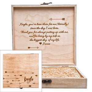 Shop Personalized Bridesmaid Box Online,Buy Personalized Bridesmaid Box Online,Buy Bridesmaid Box ,Personalized Father`s Day Gifts, Personalized Gifts for Dad, Personalized Gifts For Him, Personalized Groomsmen Gifts,