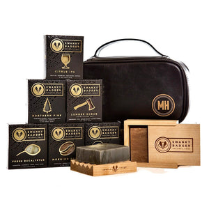 Ultimate Shower Upgrade Set Swanky Badger Black 6 - Try Them All