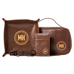 Essentials Upgrade Set Swanky Badger Brown Money Clip