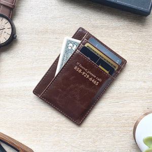 Buy Personalized Money Clip Leather Wallet,Shop Personalized Money Clip Leather Wallet,Shop Personalized Money Clip Leather Wallet online