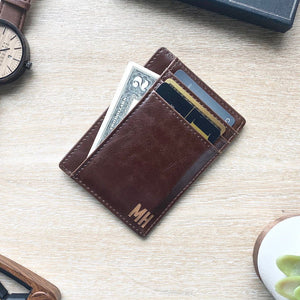 Buy Personalized Front Pocket Leather Wallet,Shop  Personalized Front Pocket Leather Wallet,Shop  Personalized Front Pocket Leather Wallet onlinePersonalized Father`s Day Gifts, Personalized Gifts for Dad, Personalized Gifts For Him, Personalized Groomsmen Gifts,
