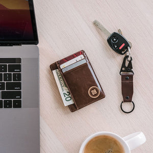 Leather KeyHook Swanky Badger