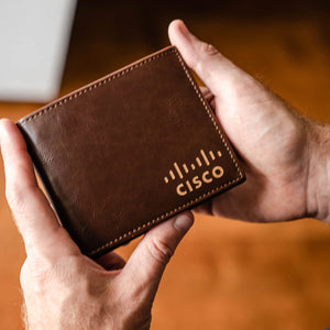 Branded Bifold Wallet Swanky Badger