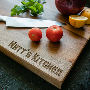 Acacia Chopping Block: Cleaver