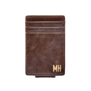 Shop Personalized Money Clip Leather Wallet -  Basic Online,Buy Personalized Money Clip Leather Wallet - Basic Online,Buy Personalized Money Clip Leather Wallet - Basic,Personalized Father`s Day Gifts, Personalized Gifts for Dad, Personalized Gifts For Him, Personalized Groomsmen Gifts,