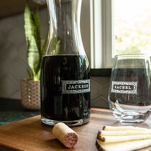 Wine Decanter - The Classic Glassware Swanky Badger