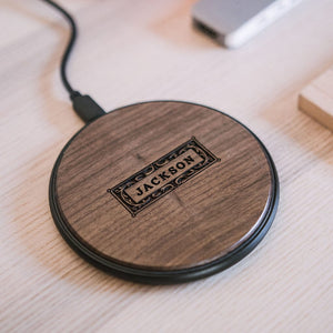 Wireless Charger - Classic Swanky Badger