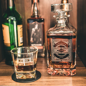 Whiskey Premium Bundle Whiskey Decanter Bundle Swanky Badger