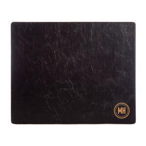 Mouse Pad: Circle Swanky Badger Black