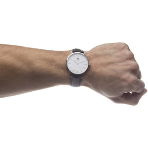 Classic Stainless Watch: Name Personalized Watch Swanky Badger