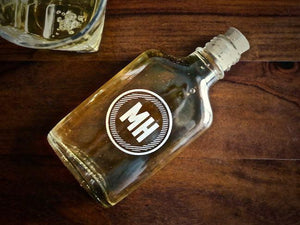 Shop Personalized Glass Flask Online,Buy Personalized Glass Flask Online,Buy Personalized Glass Flask,Personalized Father`s Day Gifts, Personalized Gifts for Dad, Personalized Gifts For Him, Personalized Groomsmen Gifts,