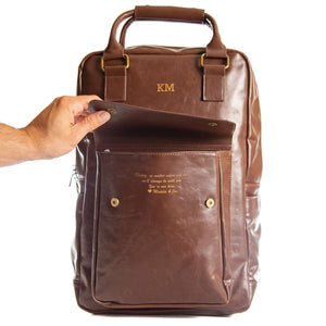 Laptop Backpack - Classic Swanky Badger