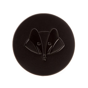 Leather Coasters - Set of 4 Swanky Badger Black 