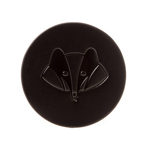 Leather Coasters - Set of 4 Swanky Badger Black