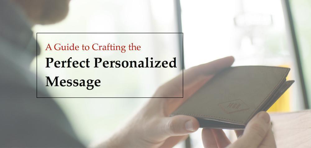 Personalize Message A Guide to Crafting the Perfect Personalized Message