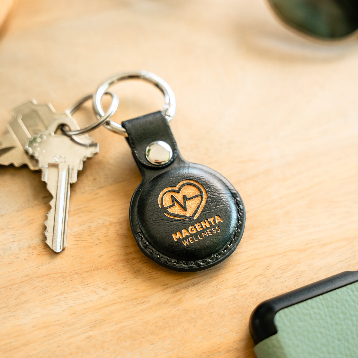 Branded AirTag Keychain