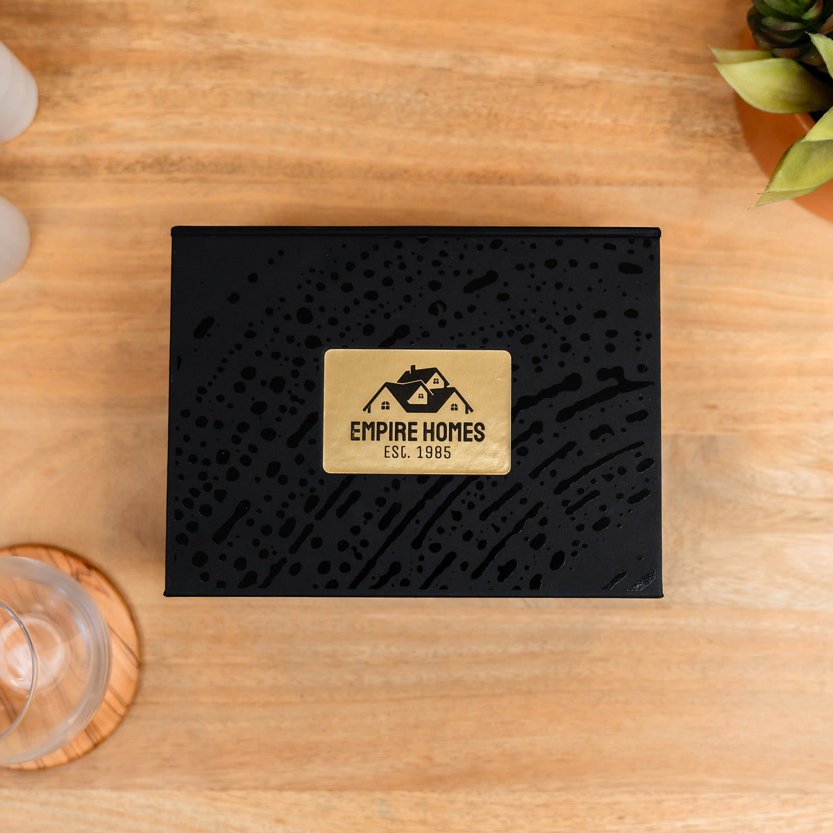 Branded Santa Fe Wine Glass - Box Set