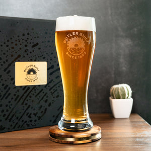 Branded Torrey Pilsner Glass