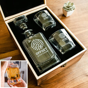 Branded Decanter Set