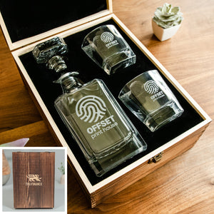 Branded Decanter Set