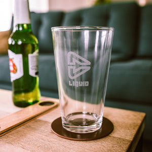 Branded Pint Glasses - Set of 4