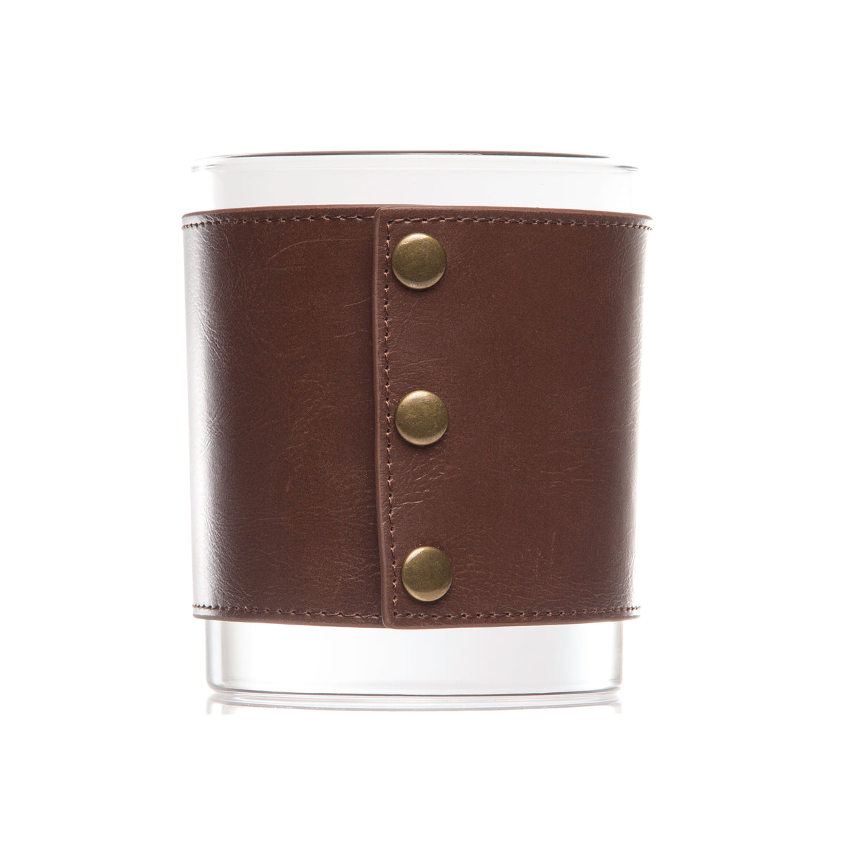 [Goody] Personalized - Leather Wrapped DOF Glasses