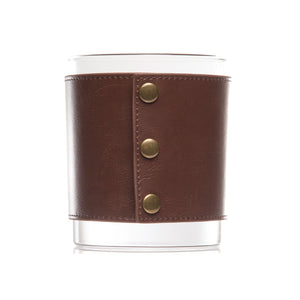 [Goody] Personalized - Leather Wrapped DOF Glasses