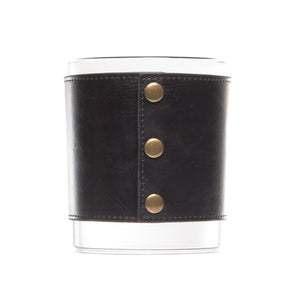 [Goody] Personalized - Leather Wrapped DOF Glasses