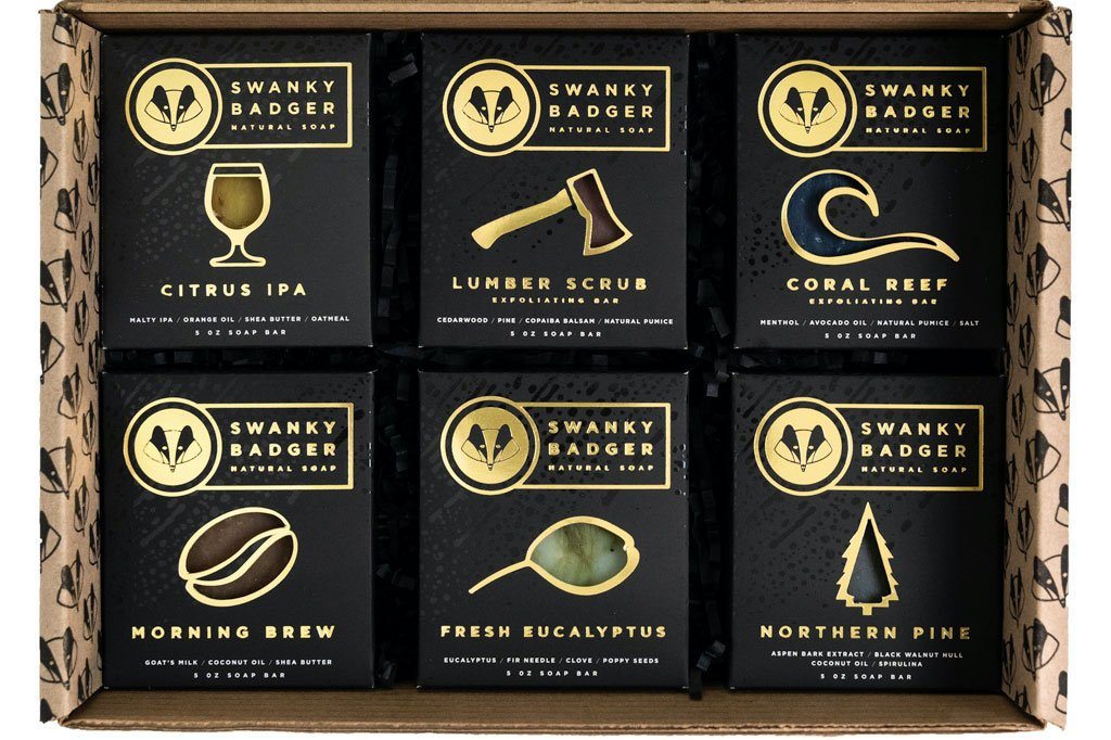 One Person Soap Subscription draft Swanky Badger 4 Bars 