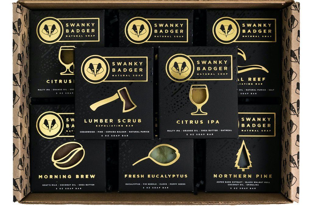 One Person Soap Subscription draft Swanky Badger 8 Bars 