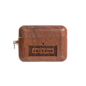 Walnut AirPods Case- Classic Swanky Badger AirPods Pro 