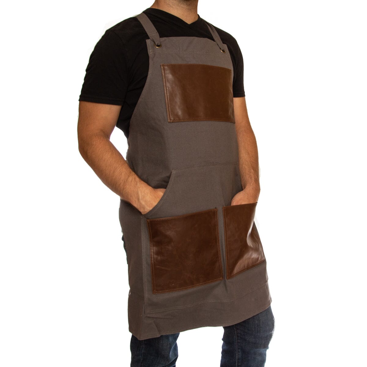 Branded BBQ Apron Swanky Badger 