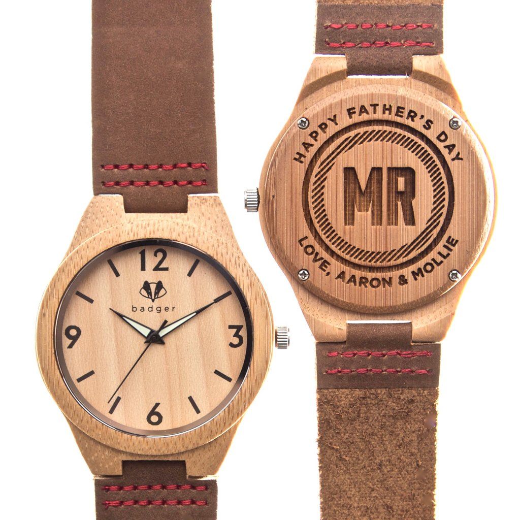 Buy Bamboo Wood Watch Wooden Watch Natural Wood Online in India - Etsy