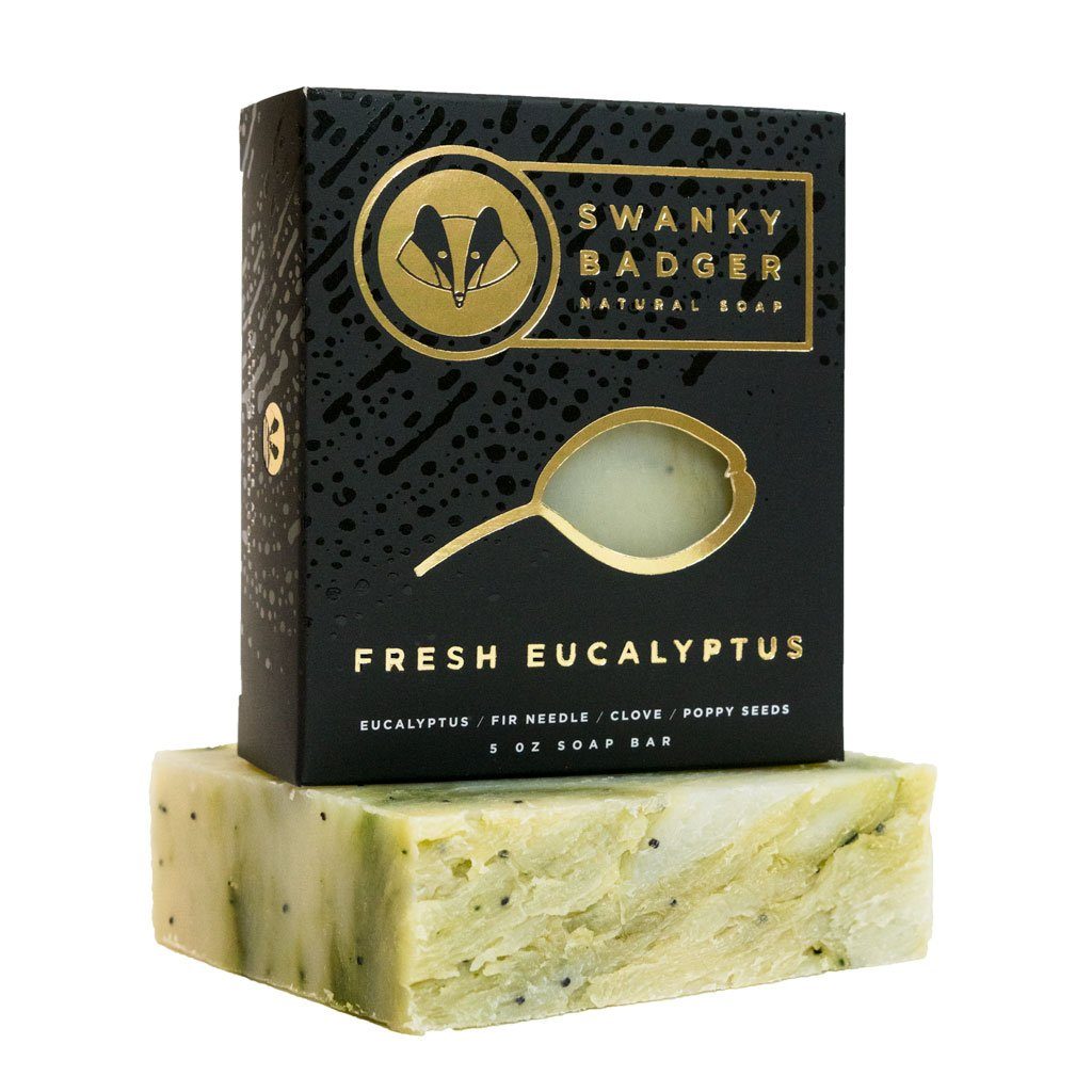 https://swankybadger.com/cdn/shop/products/Fresh-Eucalyptus-on-Soap_1200x.jpg?v=1626372971