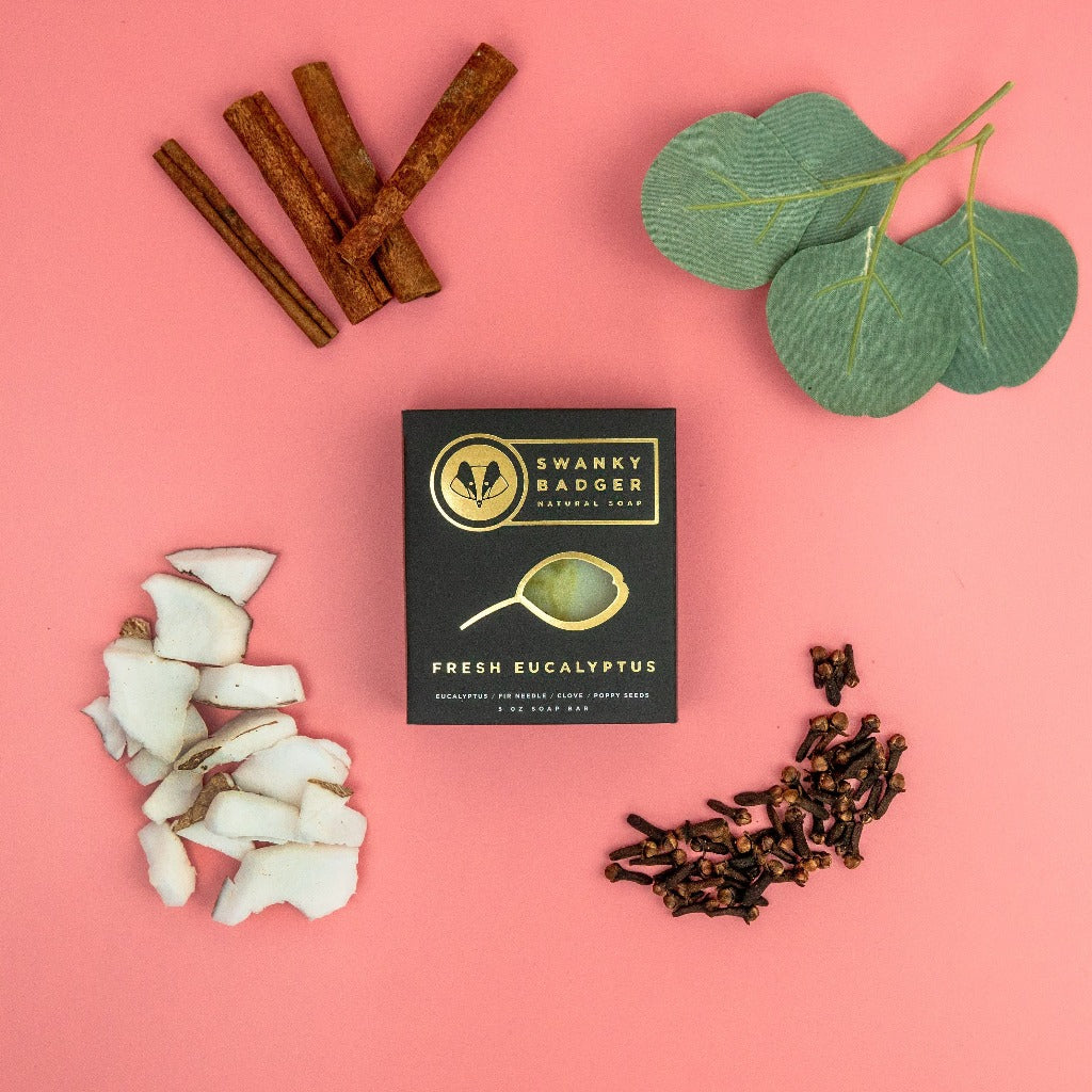 Natural Soap Starter Set (12 bars) Swanky Badger 