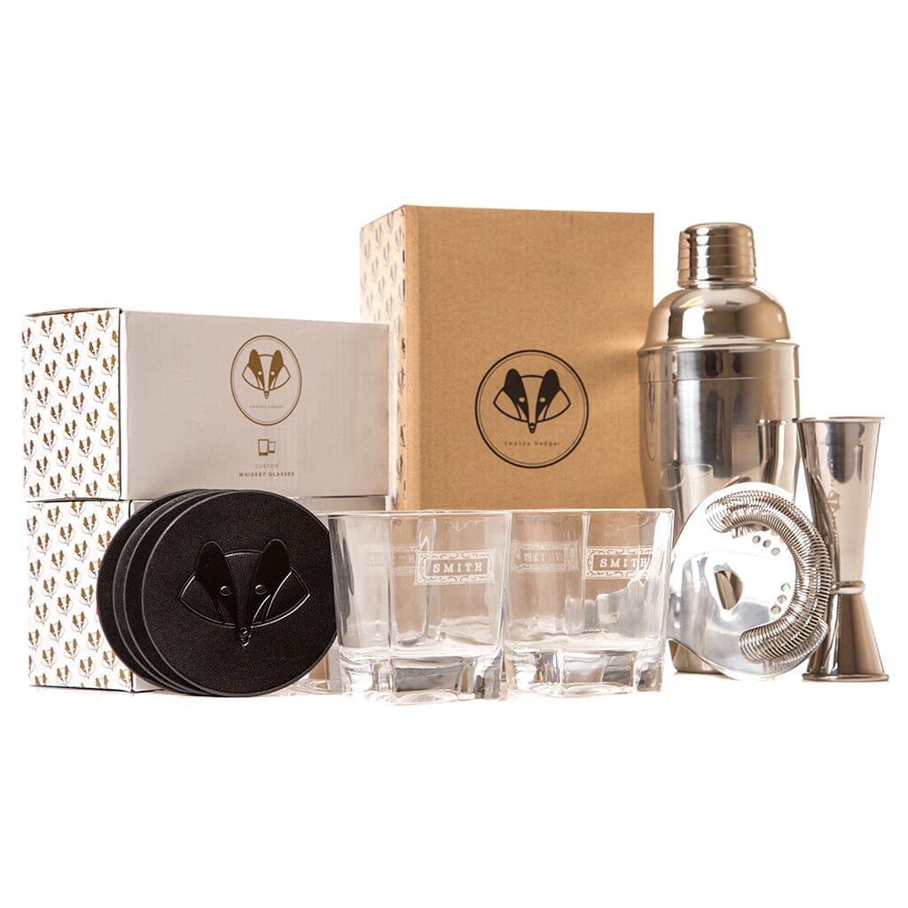 Whiskey Essentials Bundle Swanky Badger 