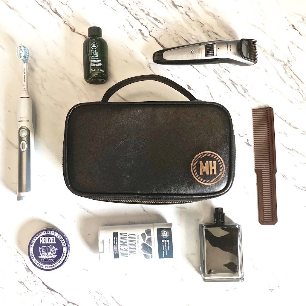 Buy Personalized Men&#39;s Leather Toiletry Bag, Buy Father&#39;s Day Gifts Online, Gift Ideas for Fathers Day,Personalized Father`s Day Gifts, Personalized Gifts for Dad, Personalized Gifts For Him, Personalized Groomsmen Gifts, 