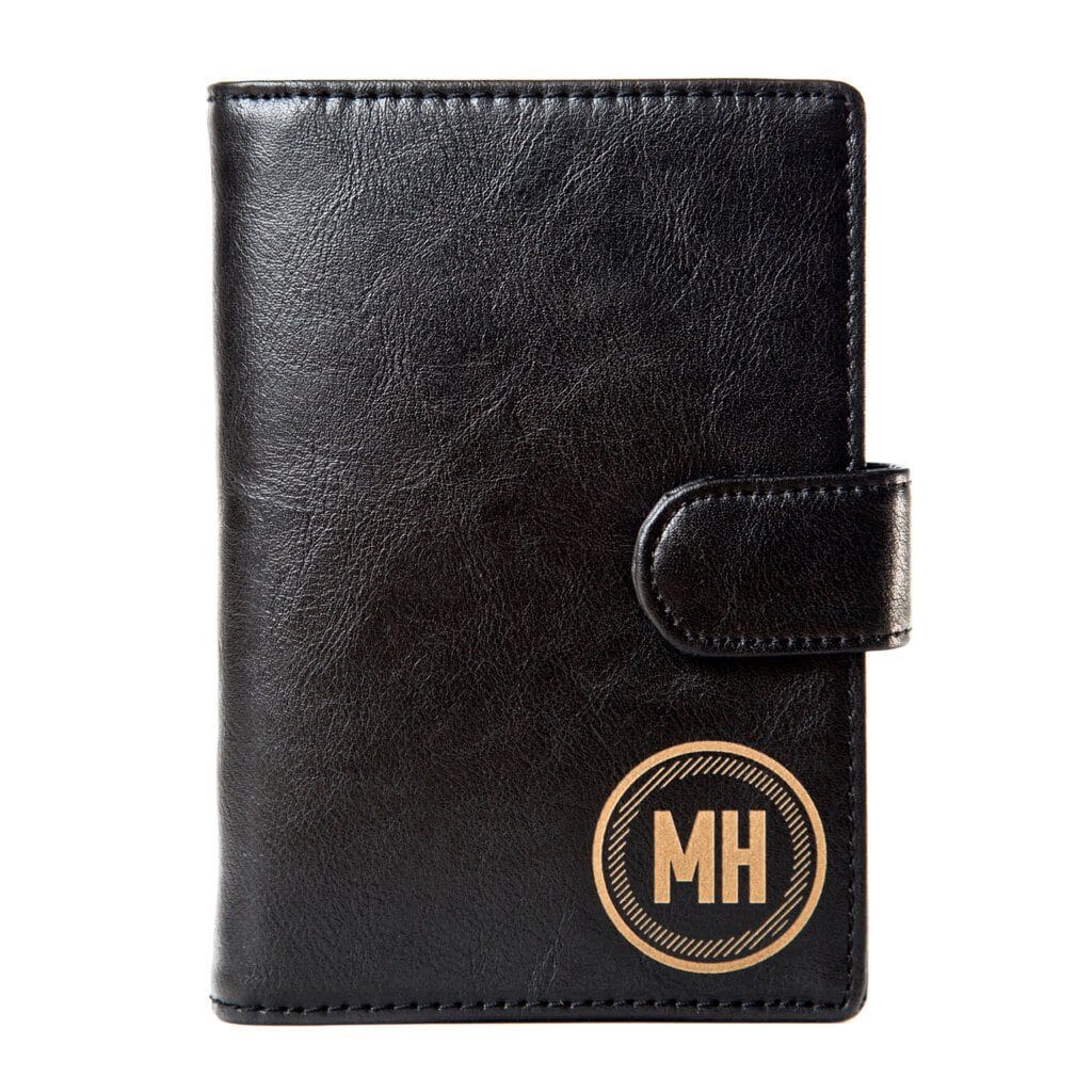Branded Pocket Journal Swanky Badger Black 
