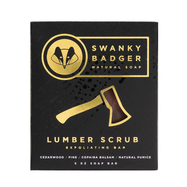 Lumber Scrub : Natural Soap - Swanky Badger