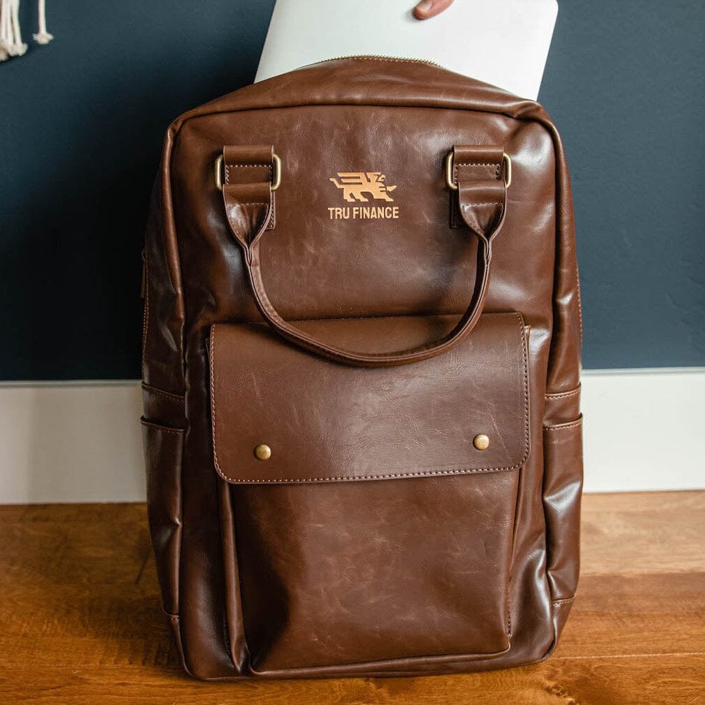 backpack leather bags suppliers Branded Laptop Backpack