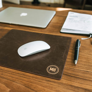 Mouse Pad: Circle Swanky Badger 