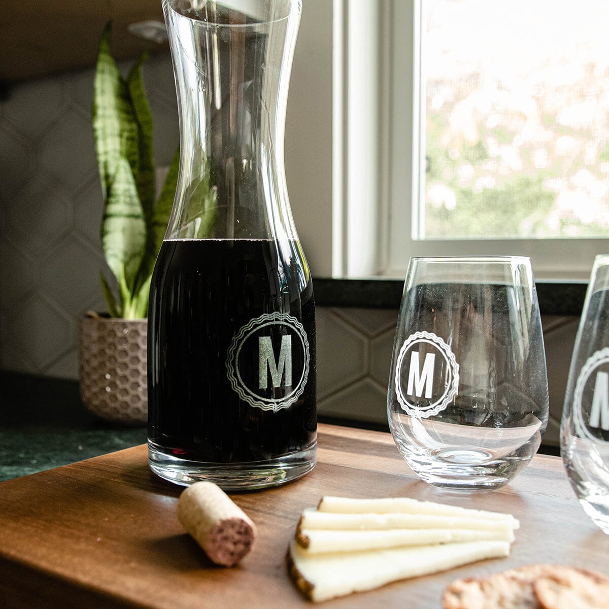 Wine Decanter - The Medalist Glassware Swanky Badger 