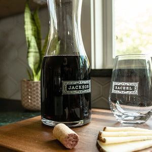 Wine Decanter - The Classic Glassware Swanky Badger 