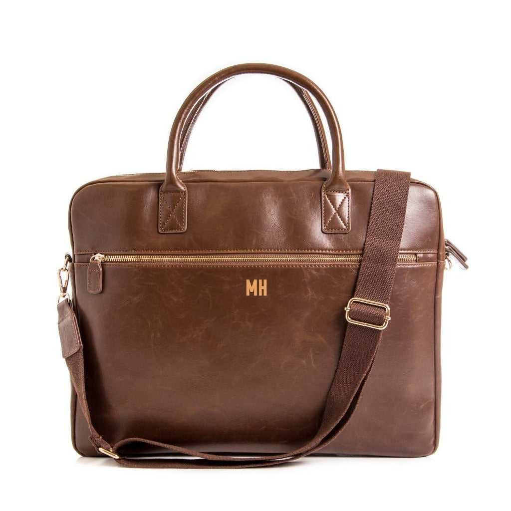 Custom Leather Laptop Bags: Personalized Laptop Bag for Him & Her