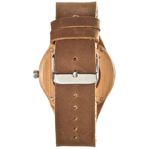 Branded Bamboo Tailored Watch Personalized Wooden Watch Swanky Badger 
